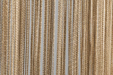 Fadenvorhang mit Tunneldurchzug beige Breite 90/140cm Höhe 250cm